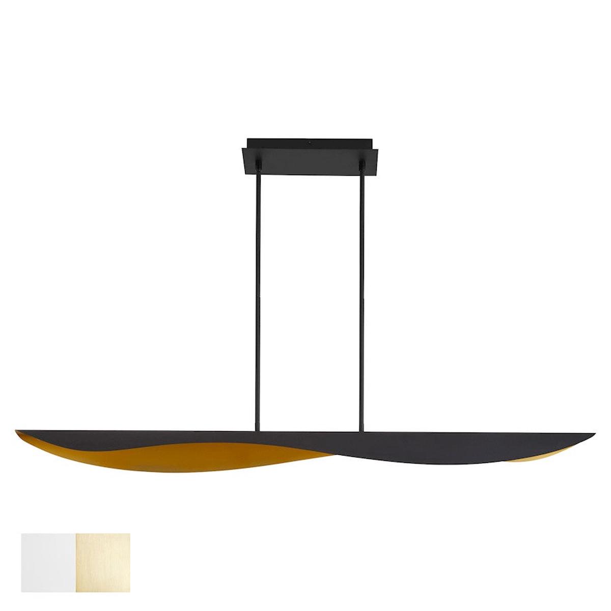 1 Light Chandelier, White