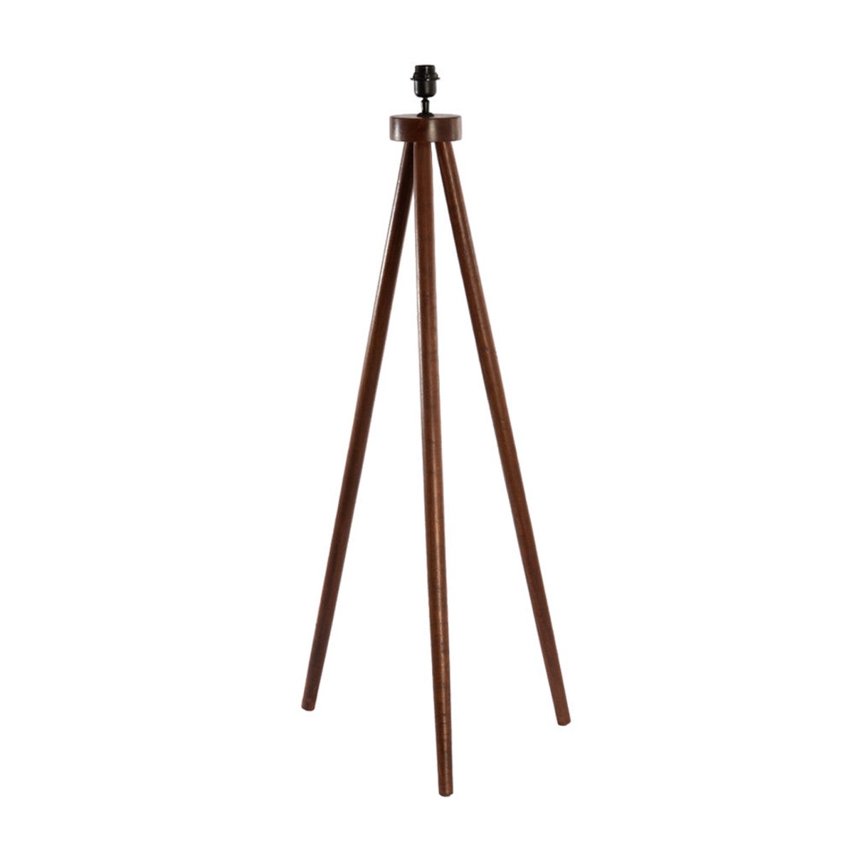 Ilias Wood Russet Floor Lamp Tripod
