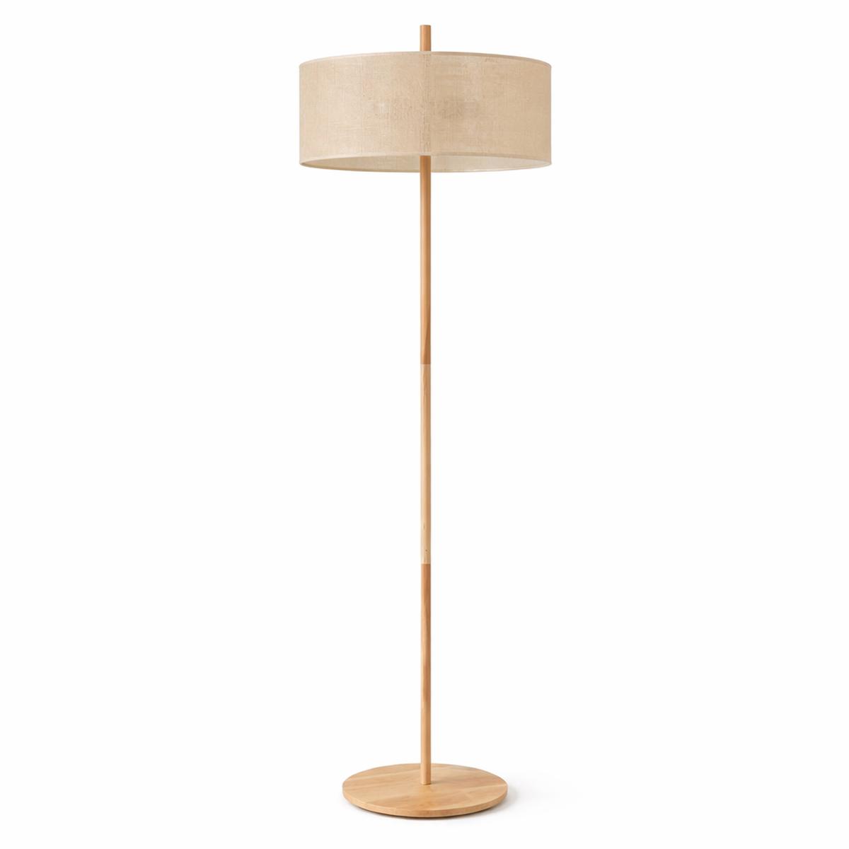 Shimmer Floor Lamp - Oak + Natural