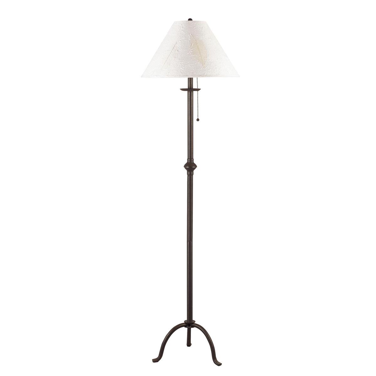 100W IRON FLOOR LAMP W/PULL CHAIN