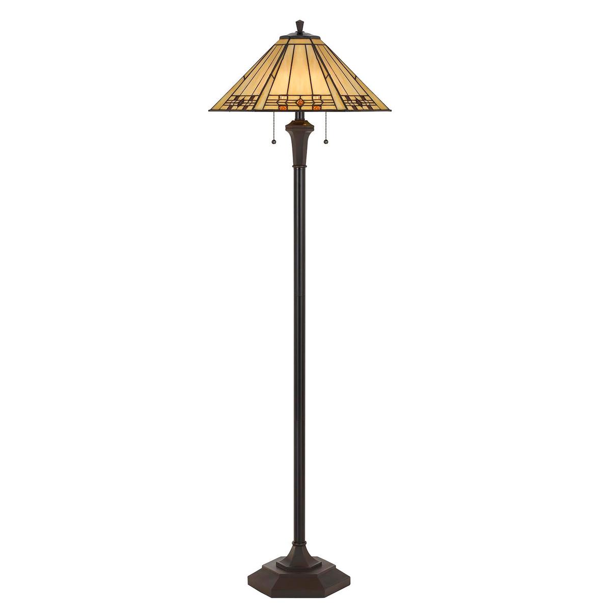 100W X 2 TIFFANY FLOOR LAMP