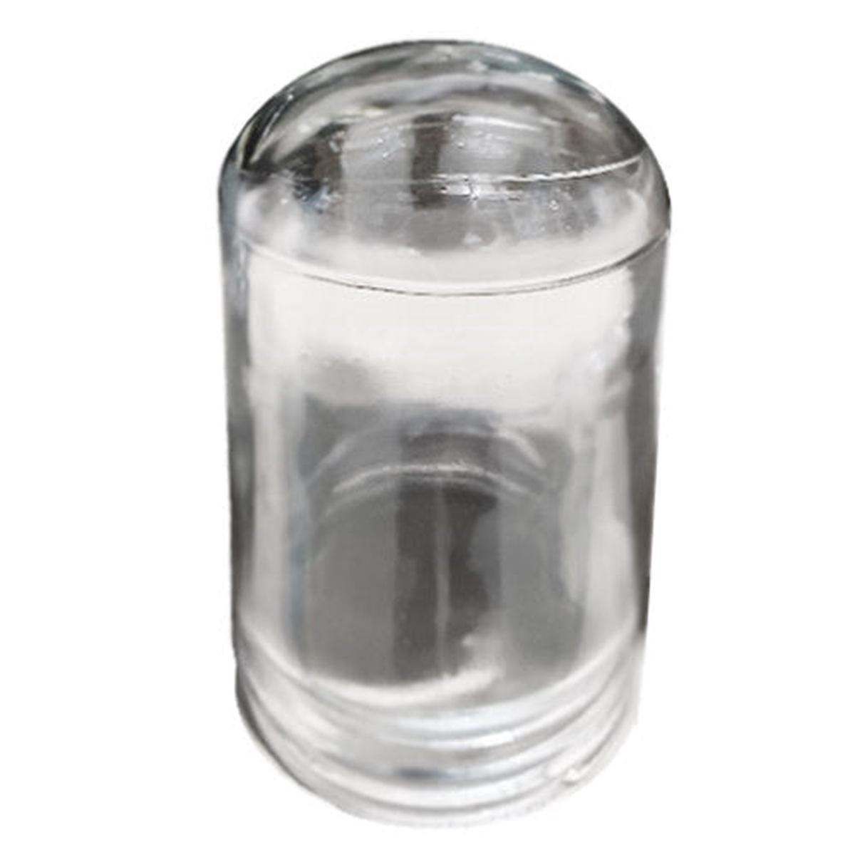 Daltco Glass Globe Bulb Protector, 6.65" x 3.35", Clear - GL100