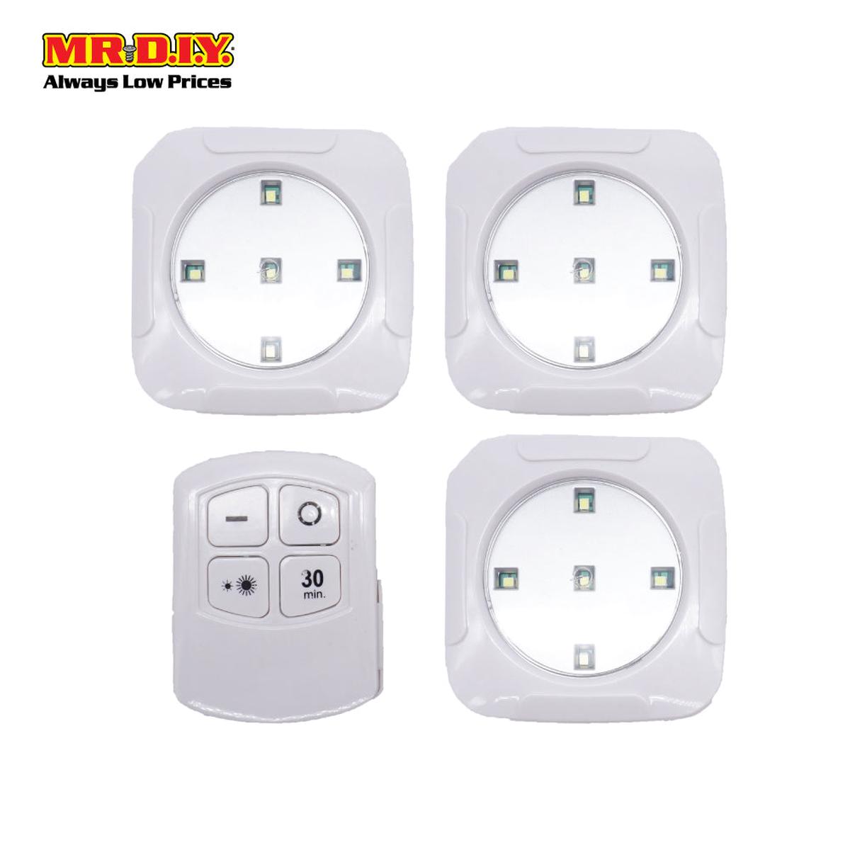 (MrDiy) Remote Control Multi-Function Led Light Set (3Pcs)