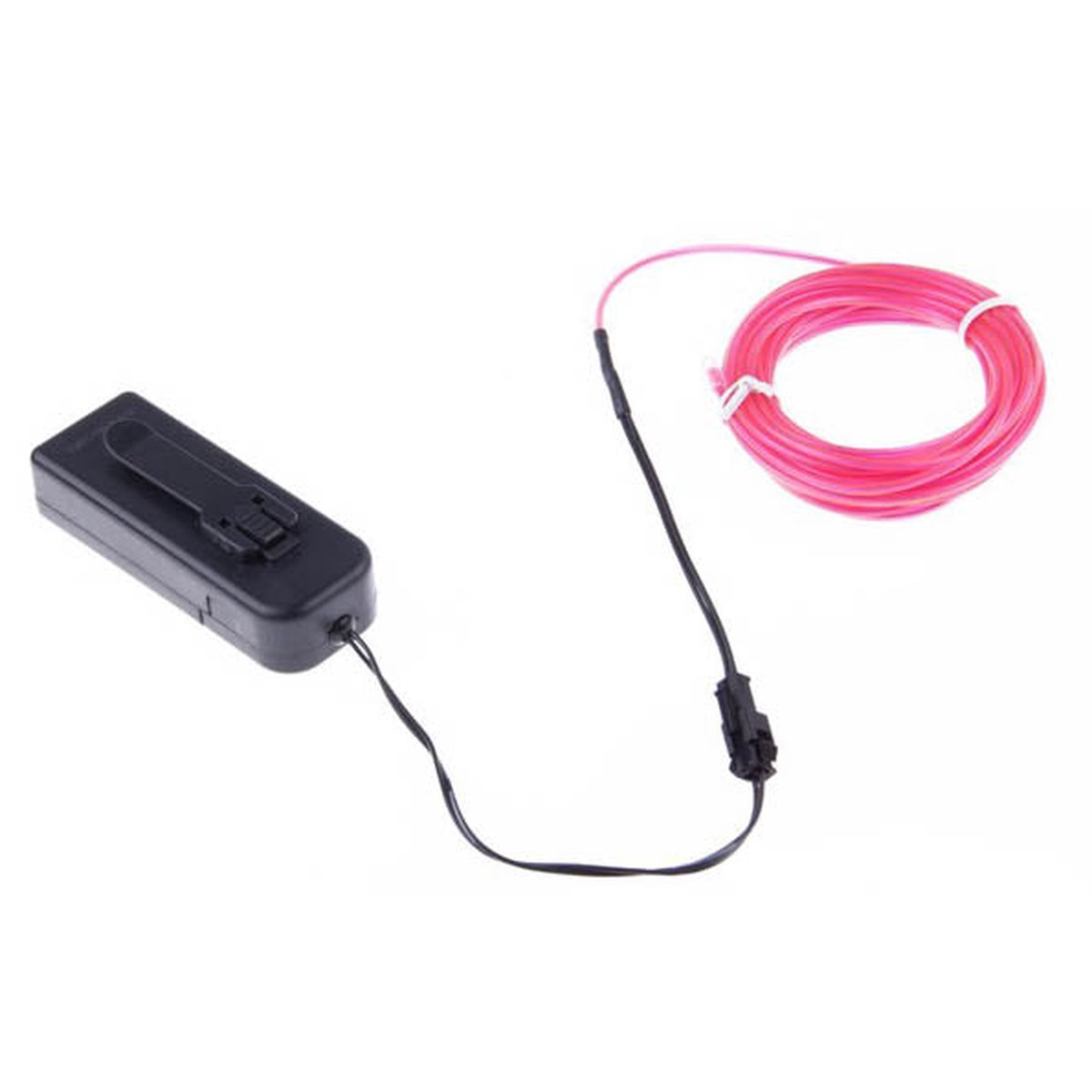 02944 - EL WIRE PINK 2.3MM 3M WITH 3V BATTERY PACK INVERTER